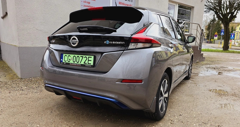 Nissan Leaf cena 72990 przebieg: 48000, rok produkcji 2018 z Nowe Miasto Lubawskie małe 254